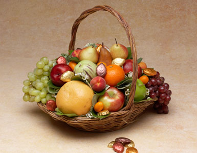 Fall Fruit Basket